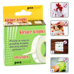 Klejące kropki 10mm Klejące kropki 10mm